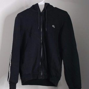 COPY - Lacoste Men's Full Zip Hooded Taping Sweatshirt SMALL